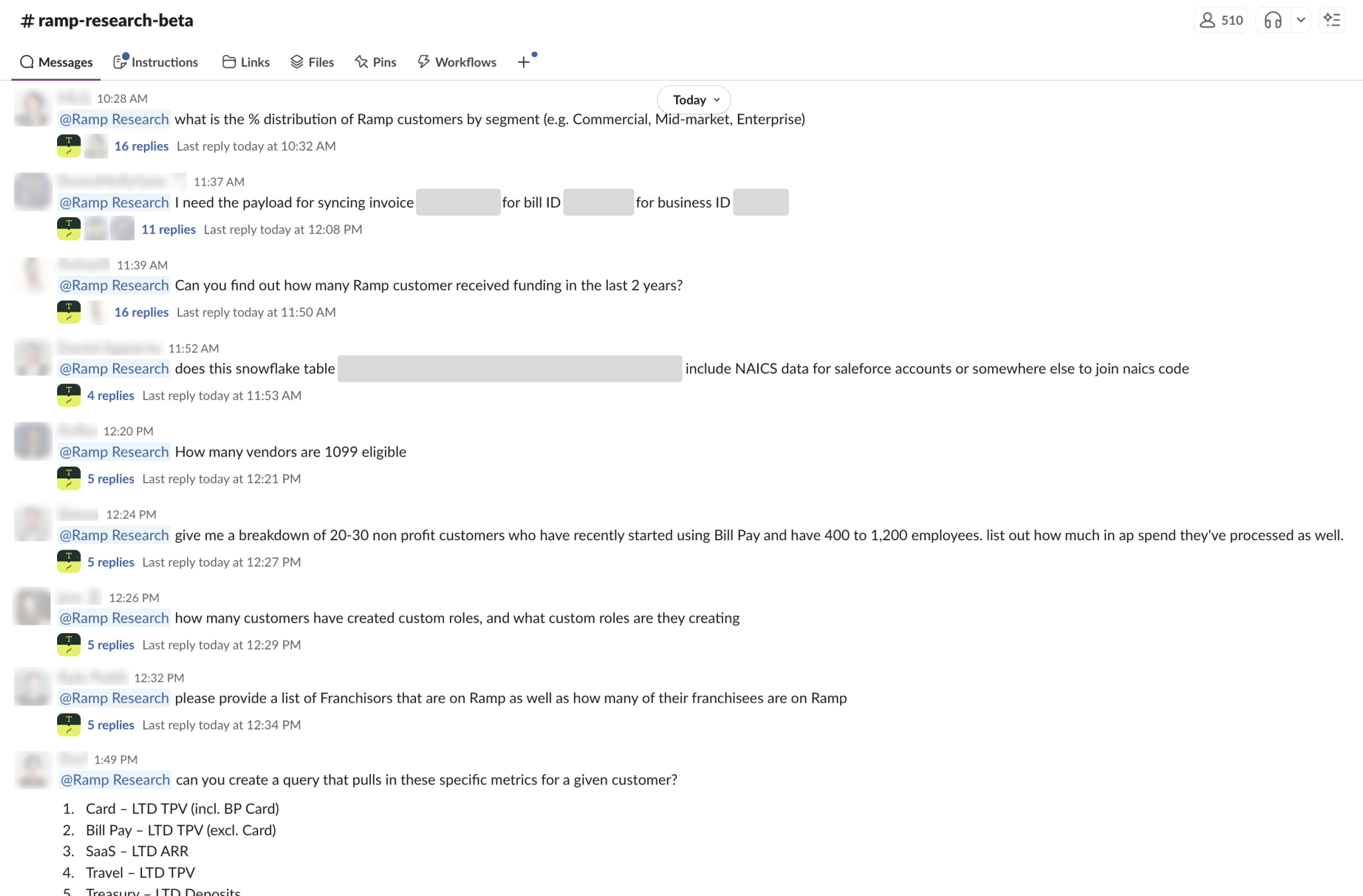Ramp Research Channel Screenshot